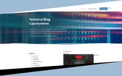 Velkommen til CapaSystems Technical Blog