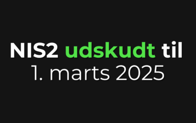 NIS2 udskudt til 1. marts 2025